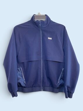 Figs Navy Blue Sydney Performance Scrub Jacket Size XS
